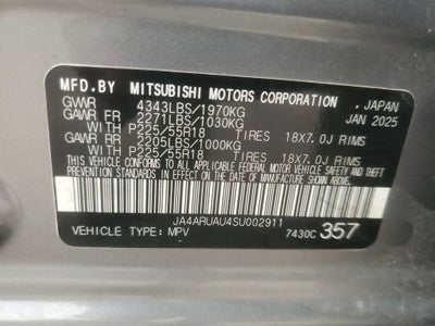 2025 Mitsubishi Outlander Sport Base
