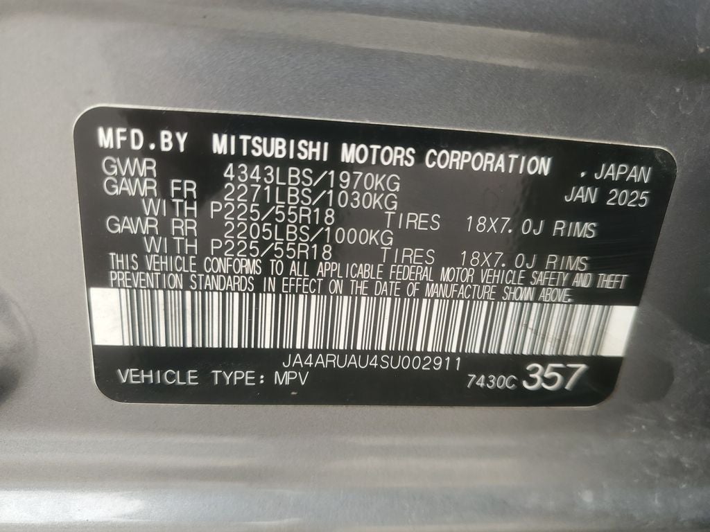 2025 Mitsubishi Outlander Sport Base