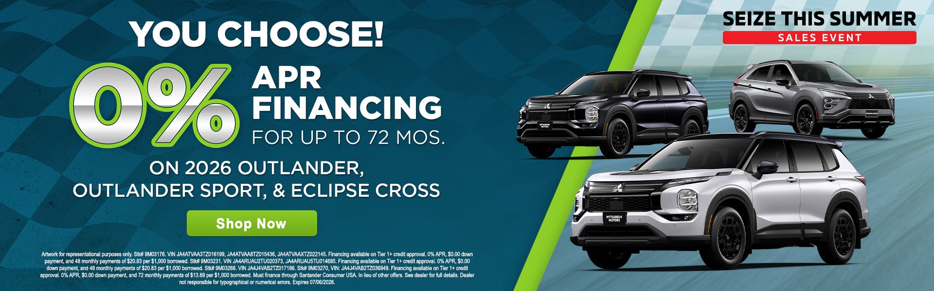 0% APR Financing